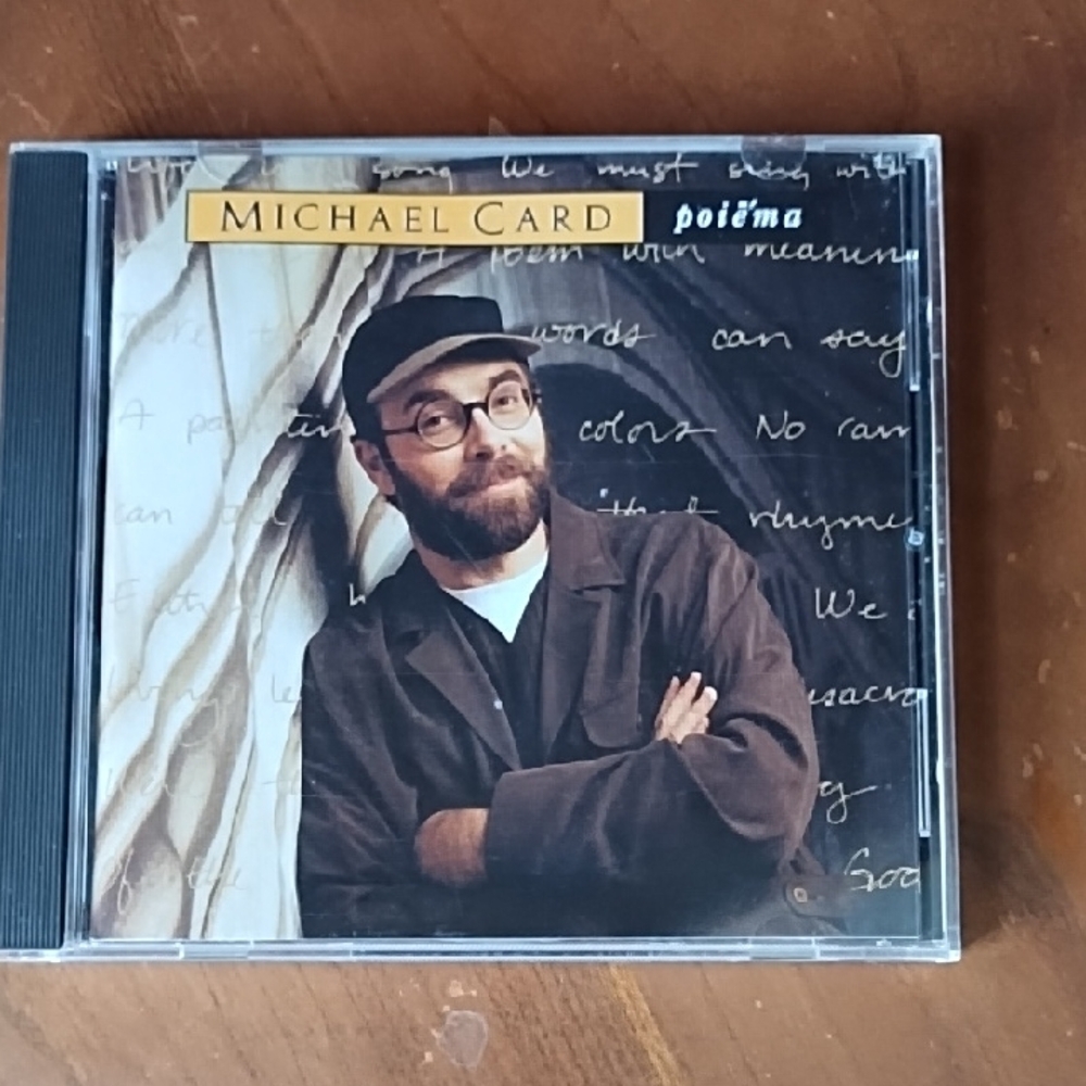 Michael Card Poiema Christian Folk Music CD Sparrow Records 1994 Vintage